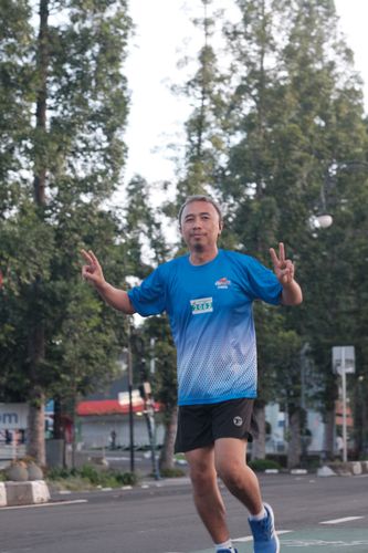 Race photo from KBP City Run 2024 Vibes