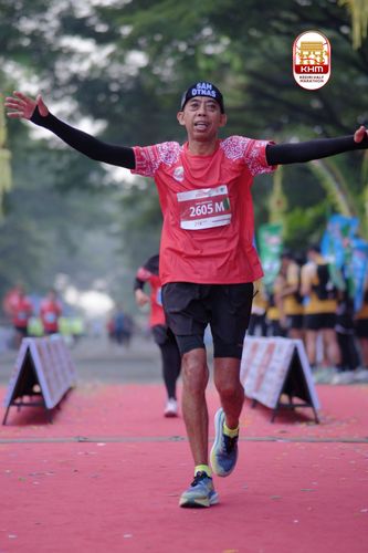 Race photo from Kediri Half Marathon 2025