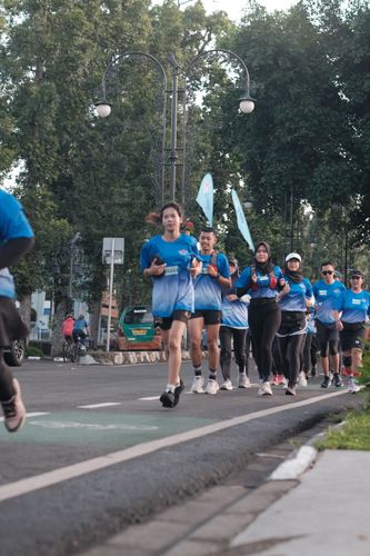 Race photo from KBP City Run 2024 Vibes