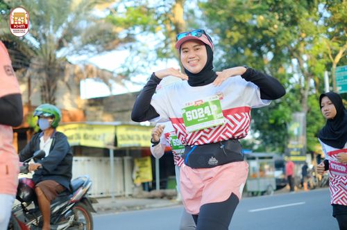 Race photo from Kediri Half Marathon 2024