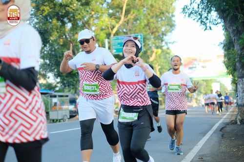 Race photo from Kediri Half Marathon 2024
