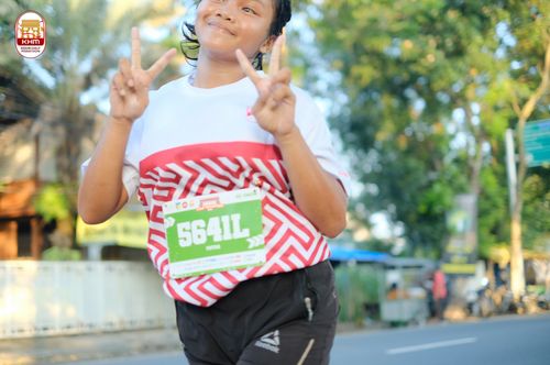 Race photo from Kediri Half Marathon 2024