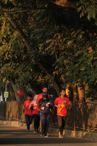 Race photo from Happy One Decade Unpad Runner