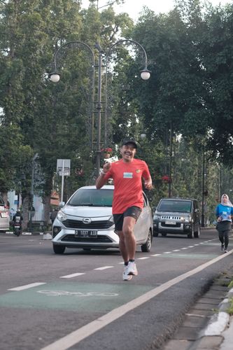 Race photo from KBP City Run 2024 Vibes