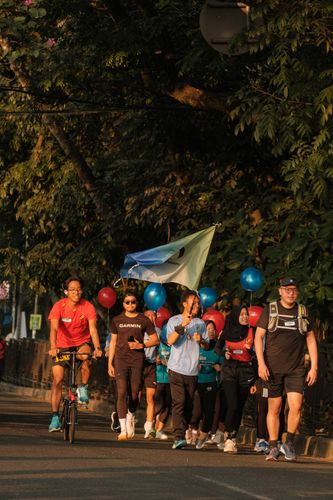 Race photo from Happy One Decade Unpad Runner
