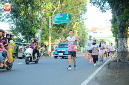 Race photo from Kediri Half Marathon 2024