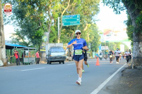 Race photo from Kediri Half Marathon 2024