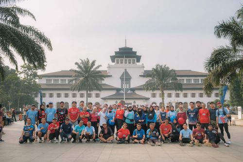 Race photo from Running 5 K