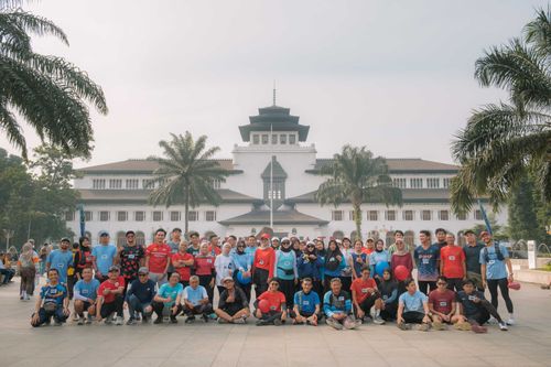 Race photo from Running 5 K