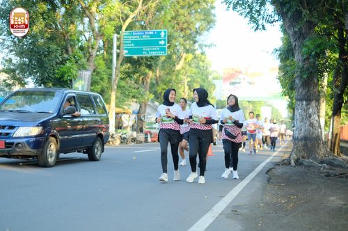 Race photo from Kediri Half Marathon 2024
