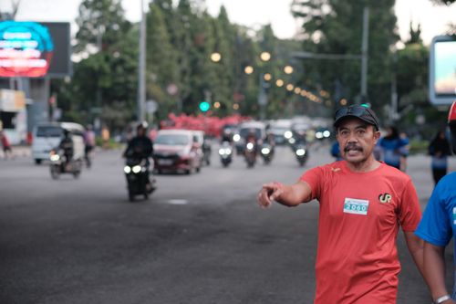 Race photo from KBP City Run 2024 Vibes