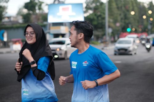 Race photo from KBP City Run 2024 Vibes
