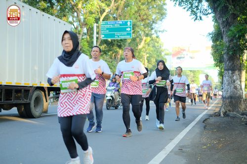 Race photo from Kediri Half Marathon 2024