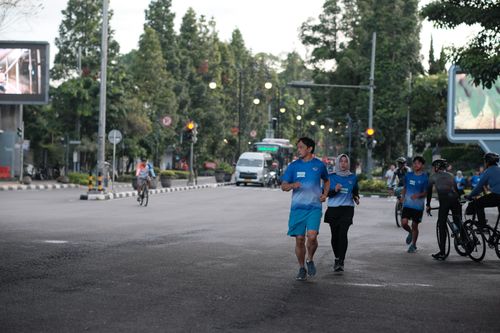 Race photo from KBP City Run 2024 Vibes