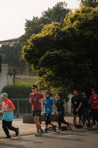 Race photo from Running 5 K