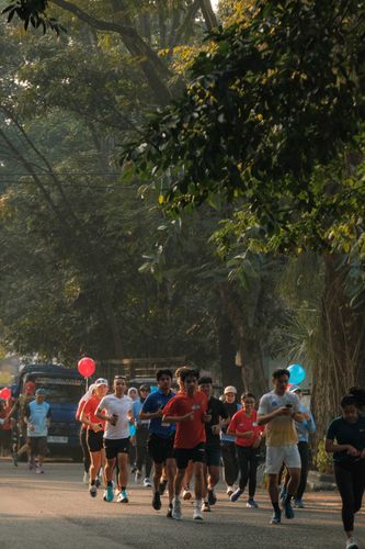 Race photo from Happy One Decade Unpad Runner