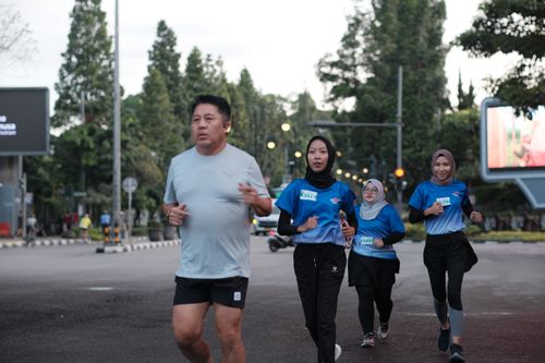 Race photo from KBP City Run 2024 Vibes
