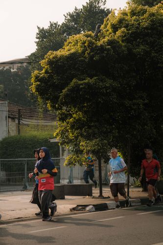 Race photo from Running 5 K