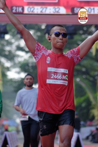 Race photo from Kediri Half Marathon 2025