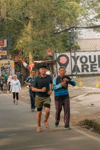 Race photo from Running 5 K