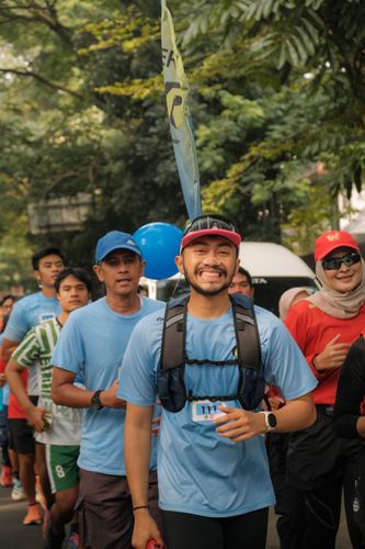 Race photo from Running 5 K