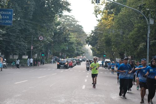 Race photo from KBP City Run 2024 Vibes