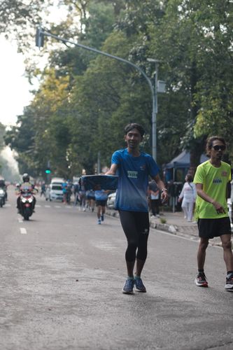 Race photo from KBP City Run 2024 Vibes
