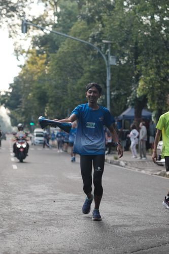 Race photo from KBP City Run 2024 Vibes