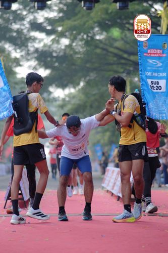 Race photo from Kediri Half Marathon 2025