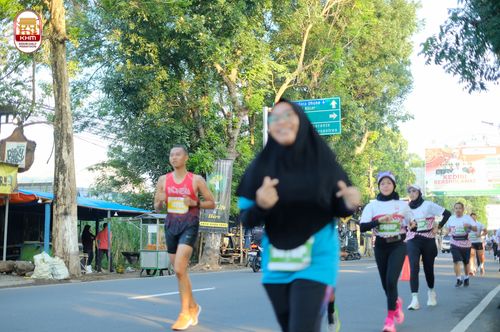 Race photo from Kediri Half Marathon 2024