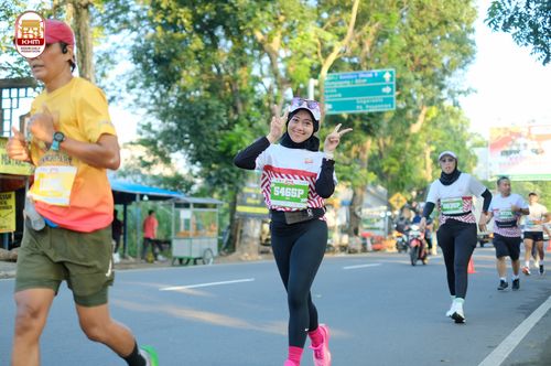 Race photo from Kediri Half Marathon 2024
