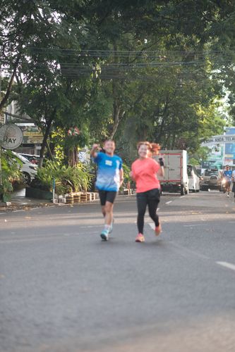 Race photo from KBP City Run 2024 Vibes