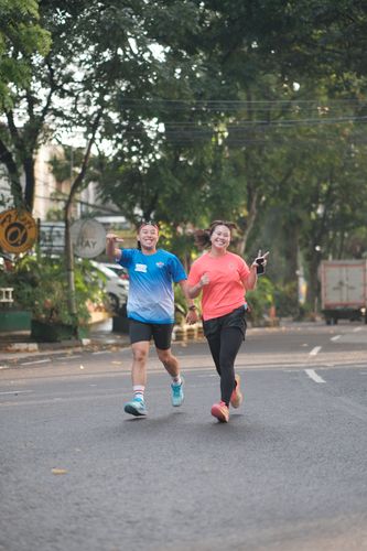 Race photo from KBP City Run 2024 Vibes