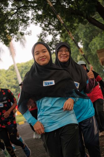 Race photo from Running 5 K