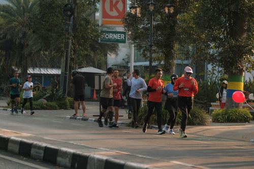 Race photo from Happy One Decade Unpad Runner