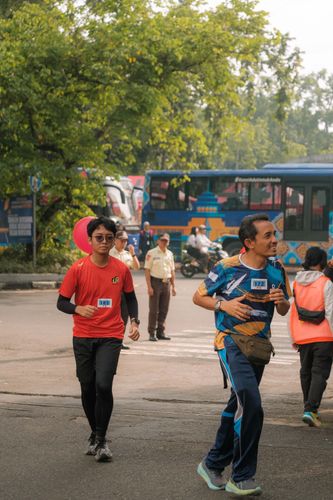 Race photo from Running 5 K
