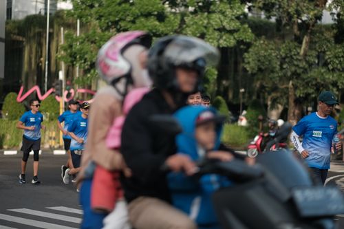 Race photo from KBP City Run 2024 Vibes