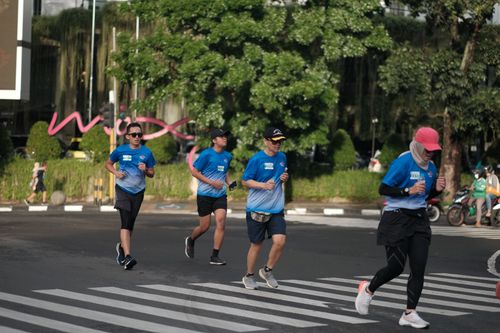 Race photo from KBP City Run 2024 Vibes