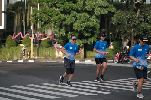 Race photo from KBP City Run 2024 Vibes