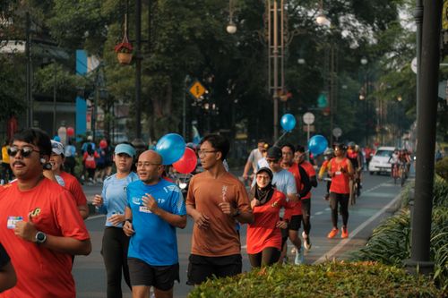 Race photo from Happy One Decade Unpad Runner