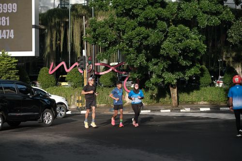 Race photo from KBP City Run 2024 Vibes