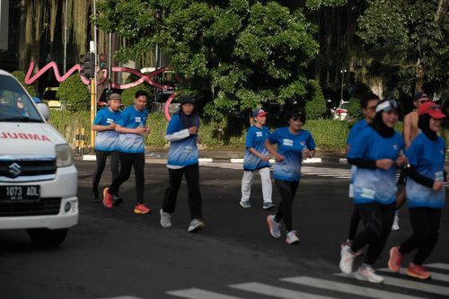 Race photo from KBP City Run 2024 Vibes