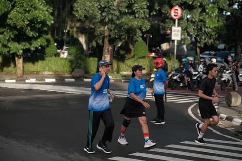 Race photo from KBP City Run 2024 Vibes