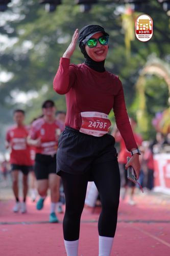 Race photo from Kediri Half Marathon 2025