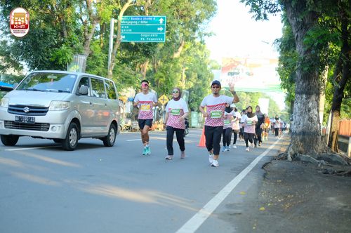 Race photo from Kediri Half Marathon 2024