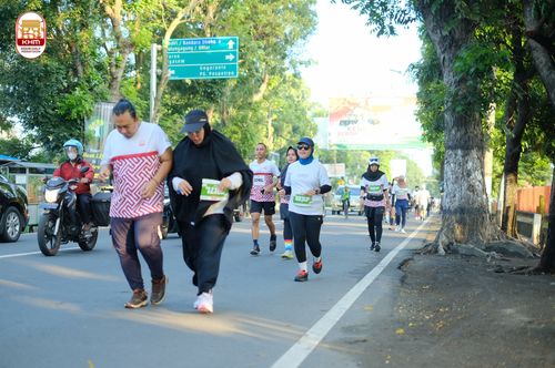 Race photo from Kediri Half Marathon 2024