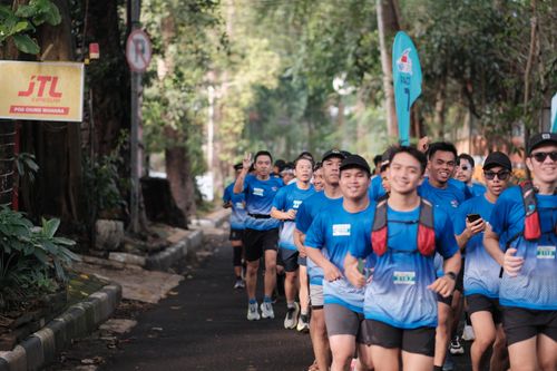 Race photo from KBP City Run 2024 Vibes