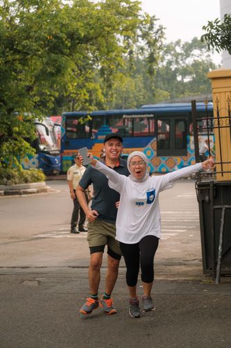 Race photo from Running 5 K