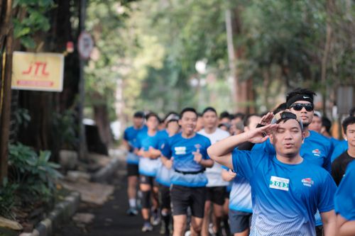 Race photo from KBP City Run 2024 Vibes