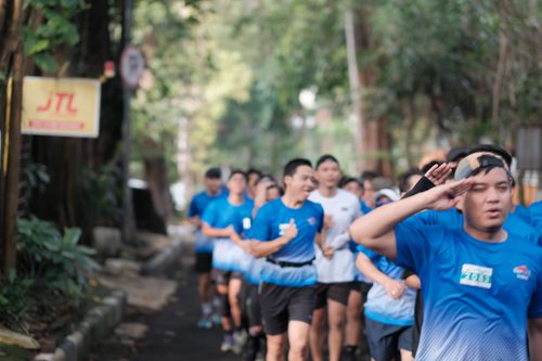 Race photo from KBP City Run 2024 Vibes